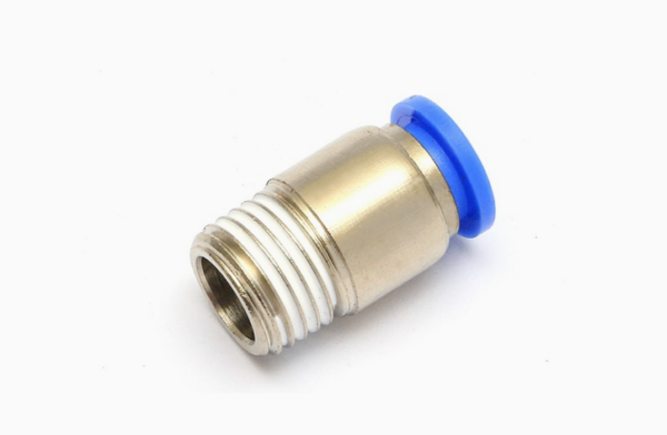 Round thread straight