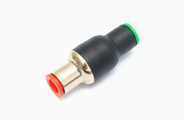Straight-through check valve